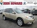 2010 Harvest Gold Metallic Subaru Outback 2.5i Premium Wagon  photo #1