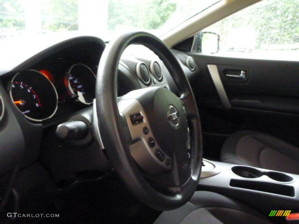 2008 Rogue S AWD - Silver Ice Metallic / Black photo #16