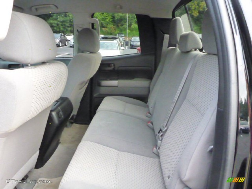 2010 Tundra SR5 Double Cab 4x4 - Black / Graphite Gray photo #5