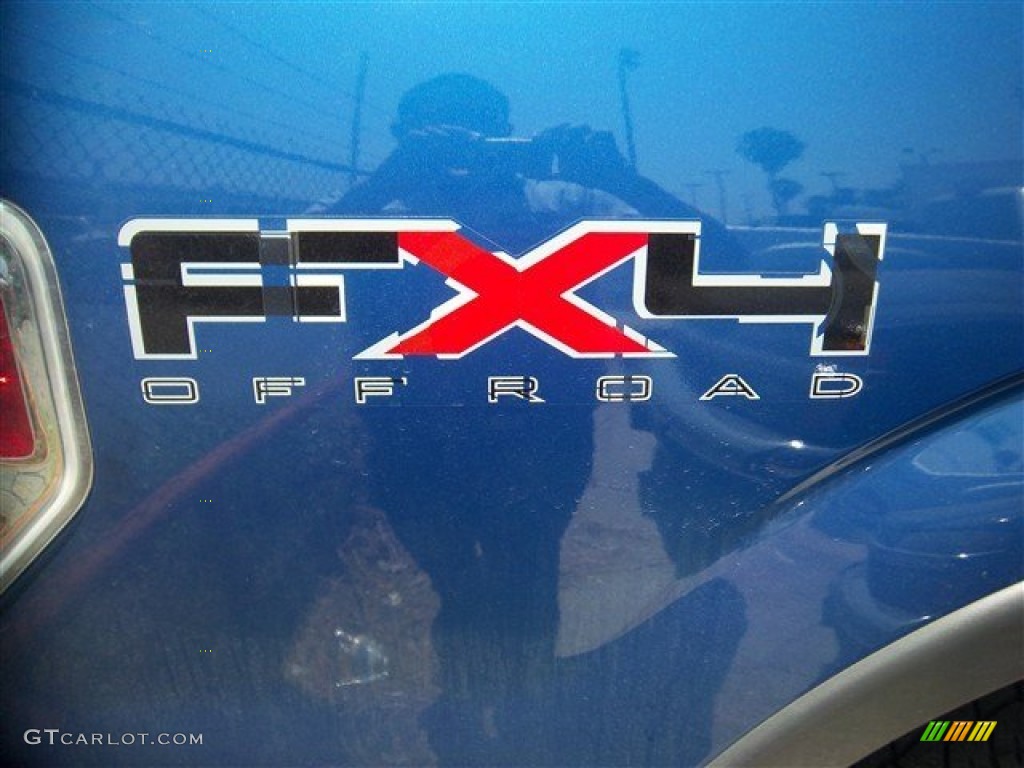 2010 F150 FX4 SuperCrew 4x4 - Blue Flame Metallic / Black photo #4
