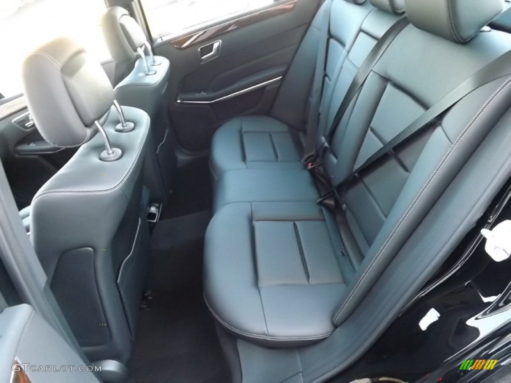 2014 E 350 4Matic Sedan - Black / Black photo #6