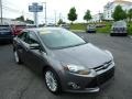 2012 Sterling Grey Metallic Ford Focus Titanium Sedan  photo #1