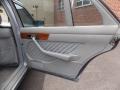 1991 Mercedes-Benz S Class Grey Interior Door Panel Photo