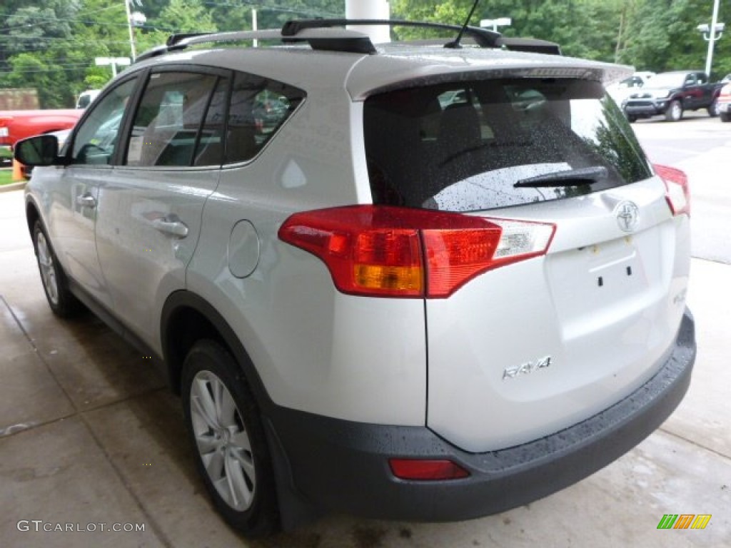 2013 RAV4 Limited AWD - Classic Silver Metallic / Ash photo #4