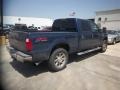 2008 Dark Blue Pearl Metallic Ford F250 Super Duty Lariat Crew Cab 4x4  photo #7