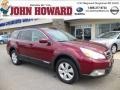 2011 Ruby Red Pearl Subaru Outback 2.5i Premium Wagon  photo #1