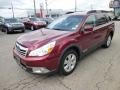 2011 Ruby Red Pearl Subaru Outback 2.5i Premium Wagon  photo #3