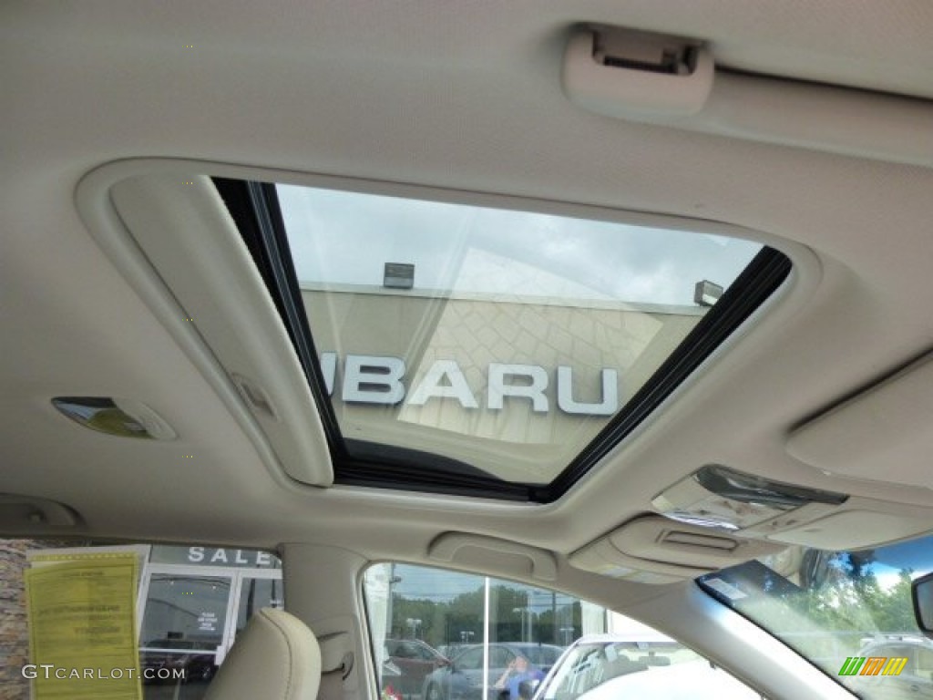 2011 Outback 2.5i Premium Wagon - Ruby Red Pearl / Warm Ivory photo #5