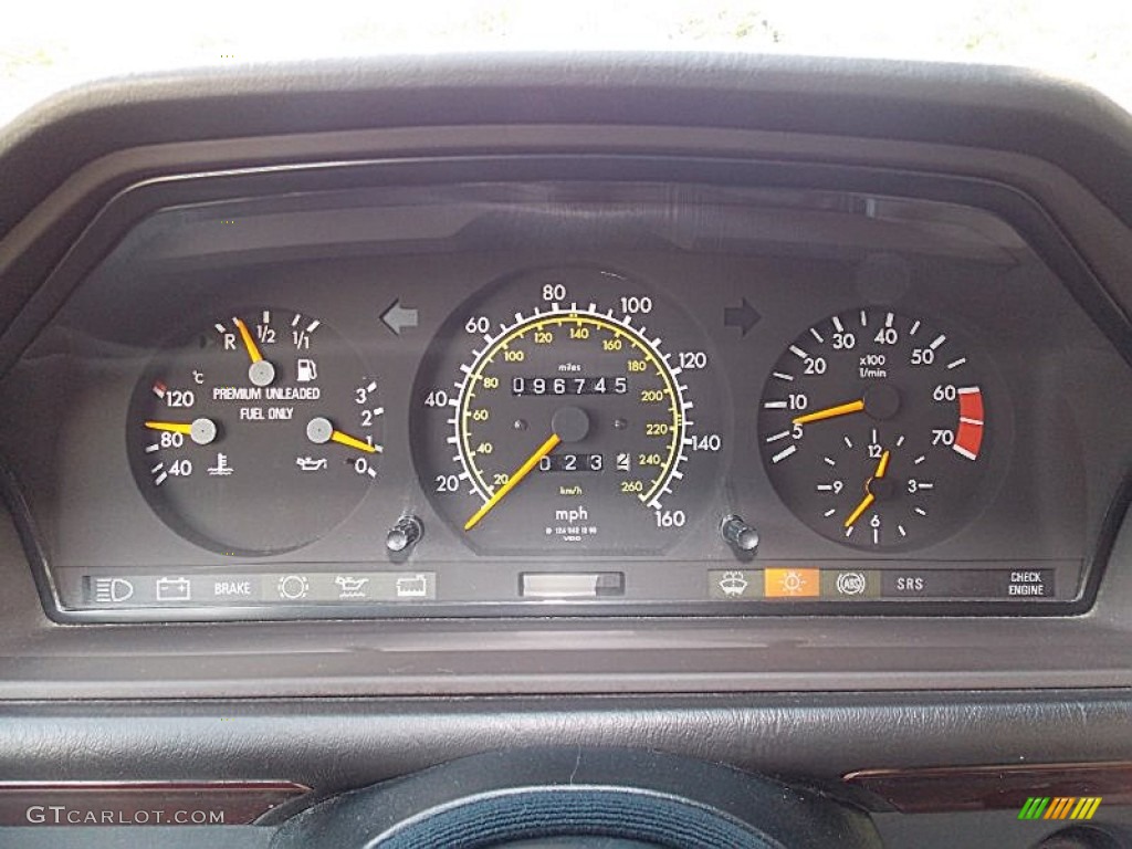 1995 Mercedes-Benz E 420 Sedan Gauges Photo #84459968