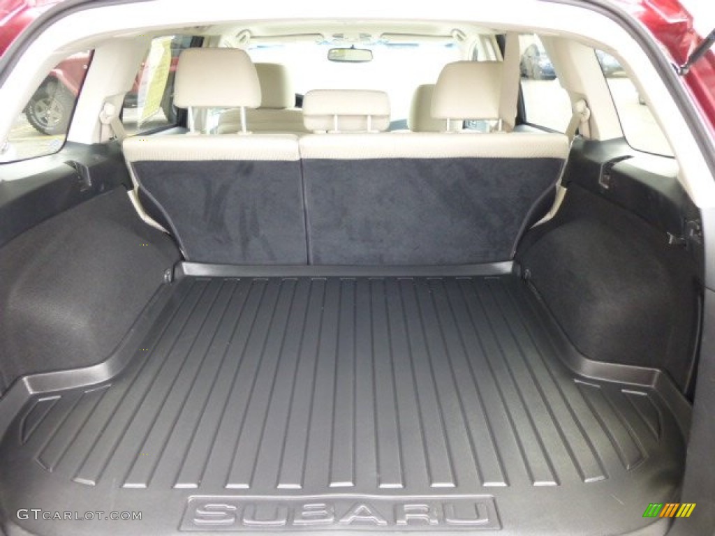 2011 Outback 2.5i Premium Wagon - Ruby Red Pearl / Warm Ivory photo #14