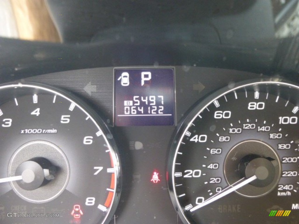 2011 Outback 2.5i Premium Wagon - Ruby Red Pearl / Warm Ivory photo #20