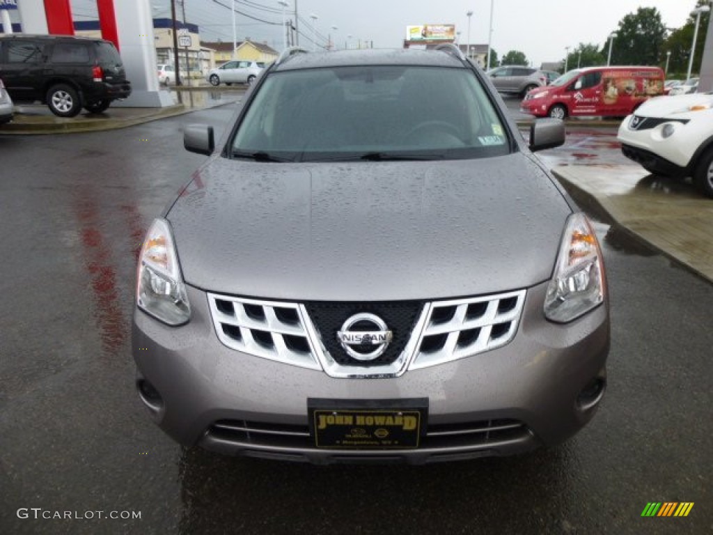 2011 Rogue SV AWD - Platinum Graphite / Black photo #2