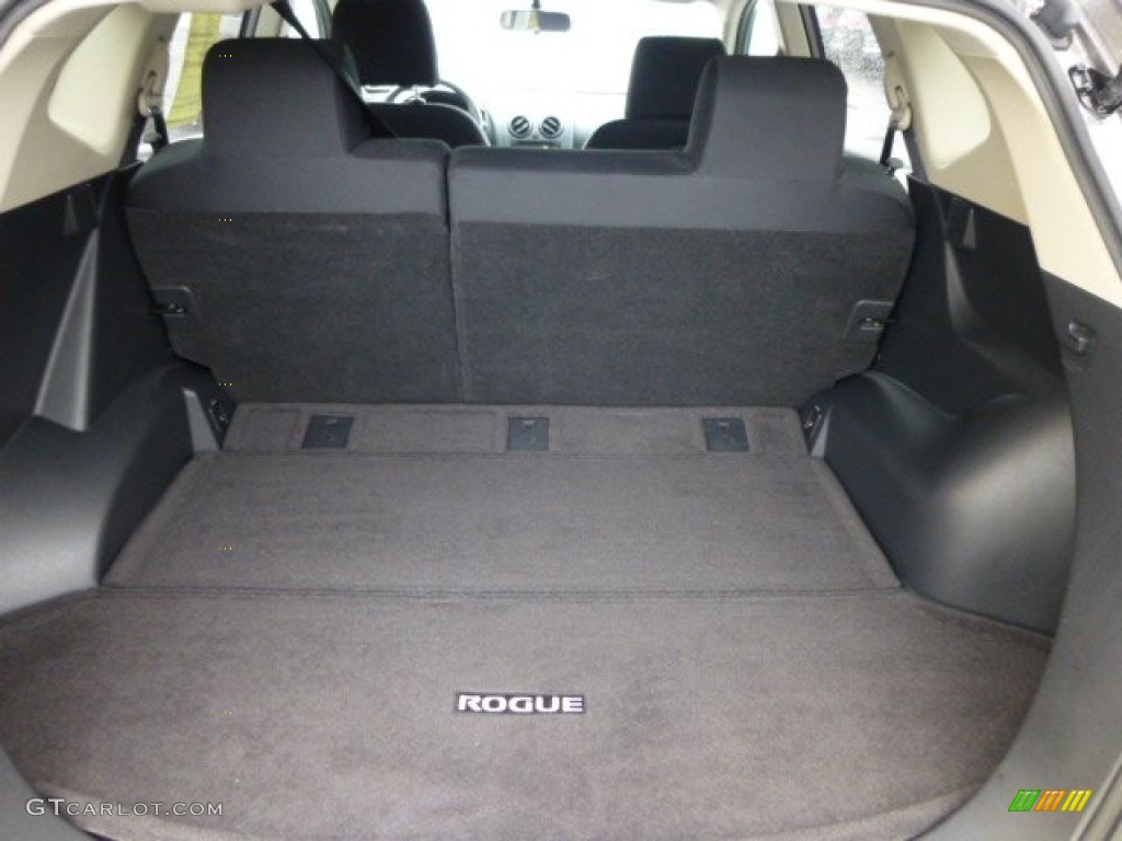 2011 Rogue SV AWD - Platinum Graphite / Black photo #6