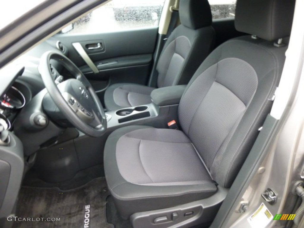 2011 Rogue SV AWD - Platinum Graphite / Black photo #7