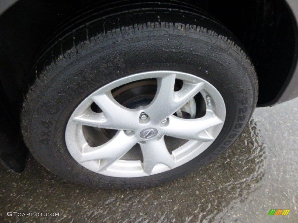 2011 Rogue SV AWD - Platinum Graphite / Black photo #13