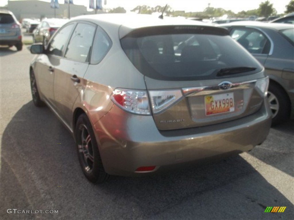 2008 Impreza 2.5i Wagon - Topaz Gold Metallic / Ivory photo #2