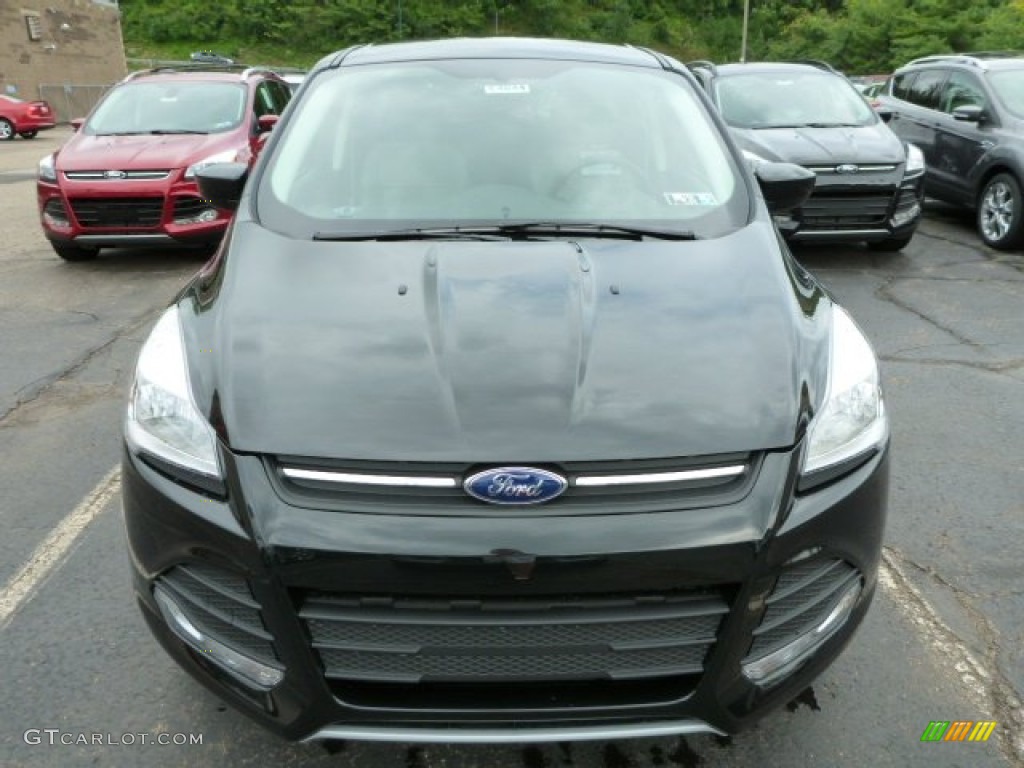 2014 Escape SE 1.6L EcoBoost 4WD - Tuxedo Black / Medium Light Stone photo #6