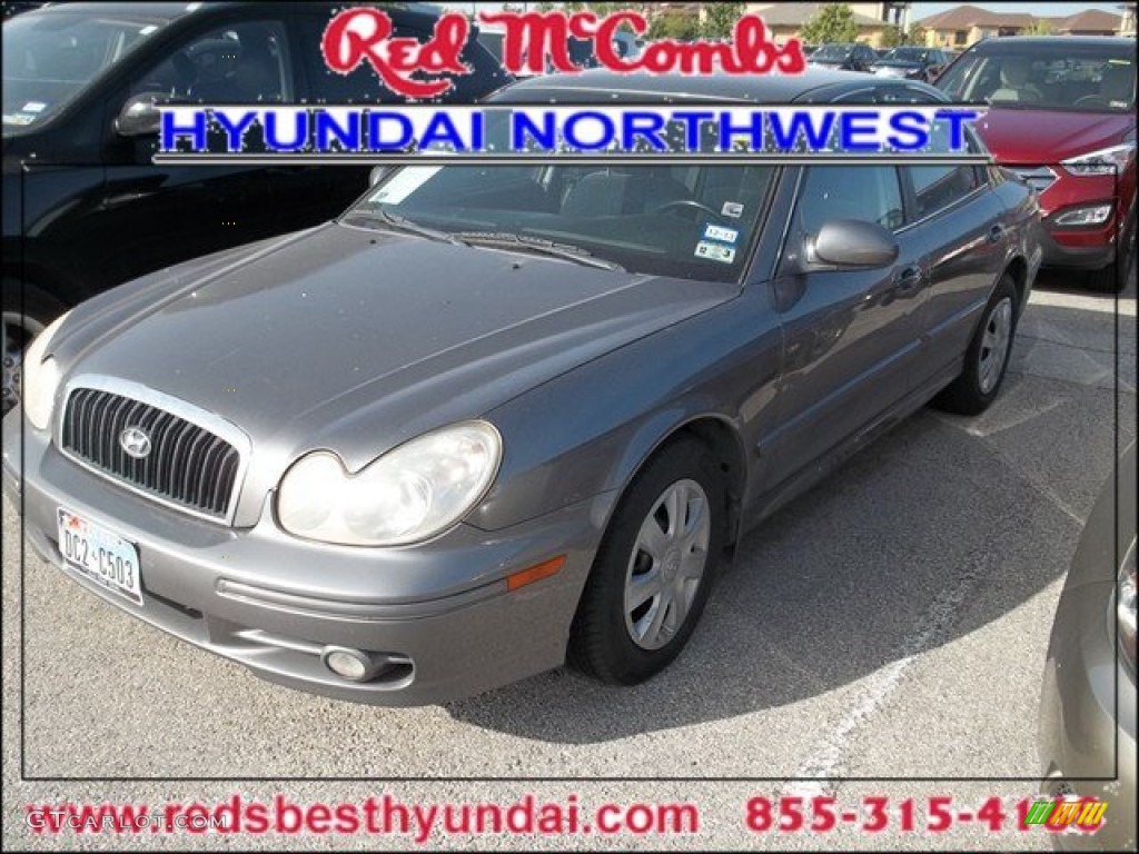 2004 Sonata  - Slate Gray / Black photo #1