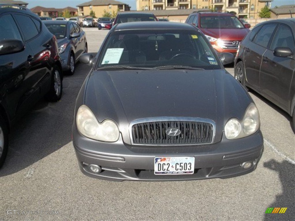 2004 Sonata  - Slate Gray / Black photo #2