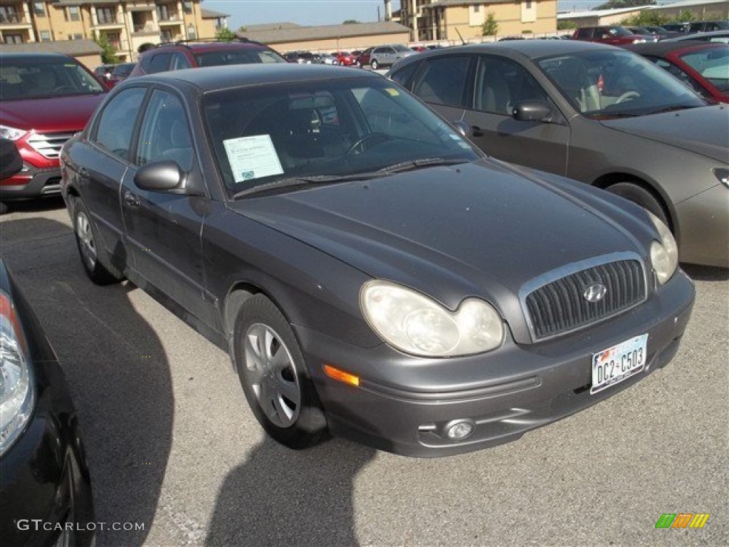 2004 Sonata  - Slate Gray / Black photo #3