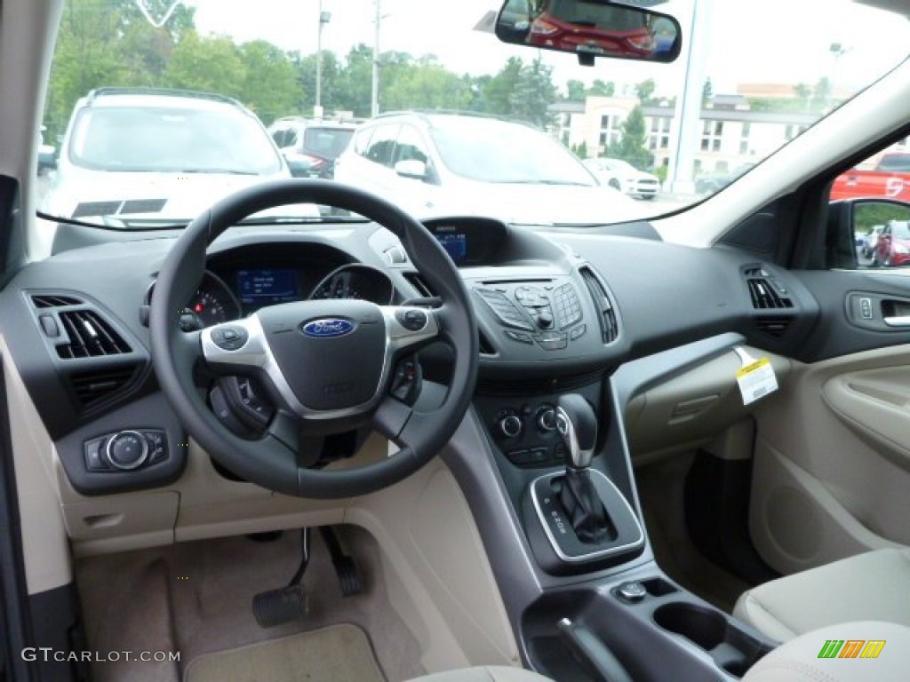 2014 Escape SE 1.6L EcoBoost 4WD - Tuxedo Black / Medium Light Stone photo #10