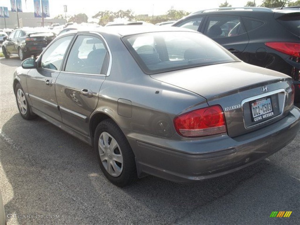 2004 Sonata  - Slate Gray / Black photo #5