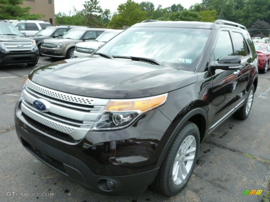 Kodiak Brown 2014 Ford Explorer XLT 4WD Exterior Photo #84461033