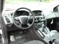 Charcoal Black 2014 Ford Focus Titanium Hatchback Dashboard