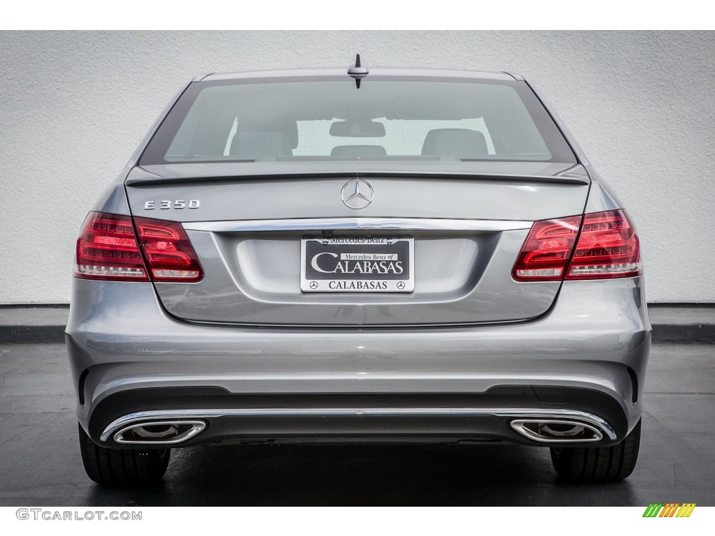 2014 E 350 Coupe - Paladium Silver Metallic / Black photo #3