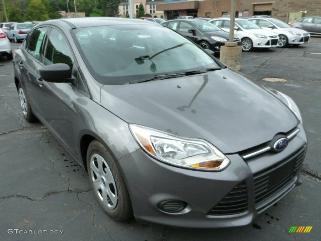 2013 Focus S Sedan - Sterling Gray / Charcoal Black photo #1