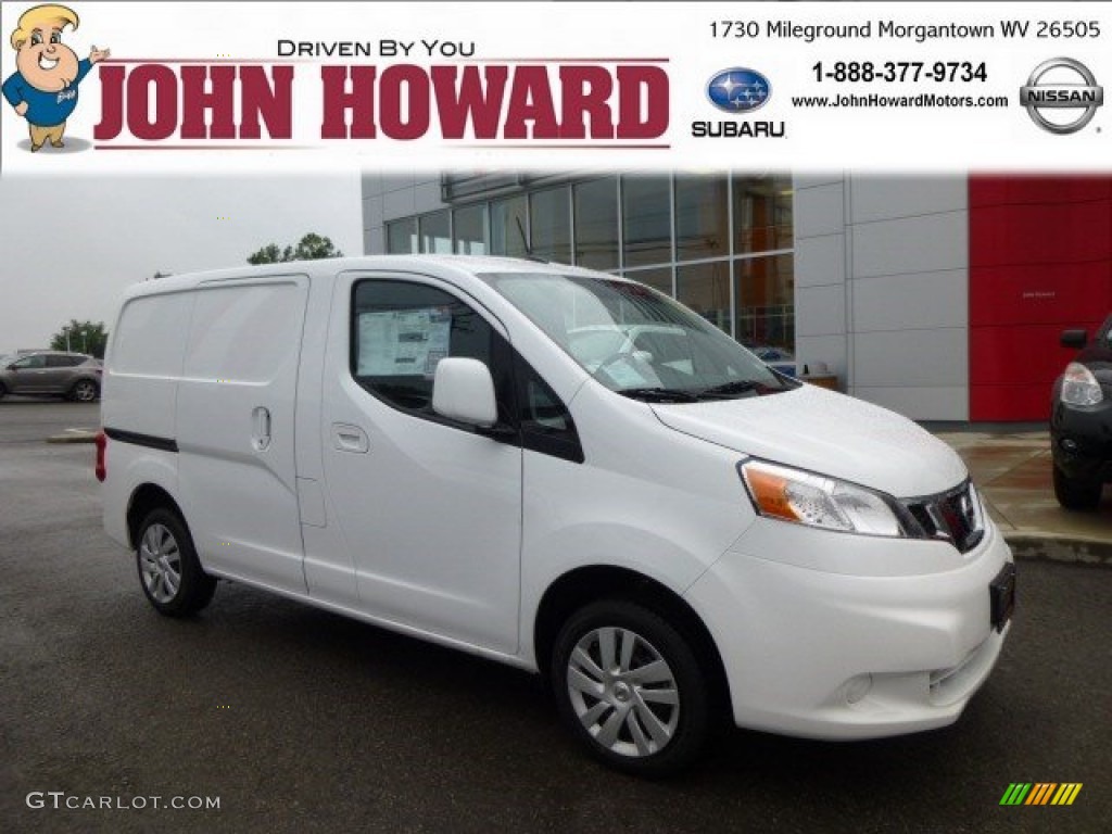 2013 NV200 SV - Fresh Powder White / Gray photo #1