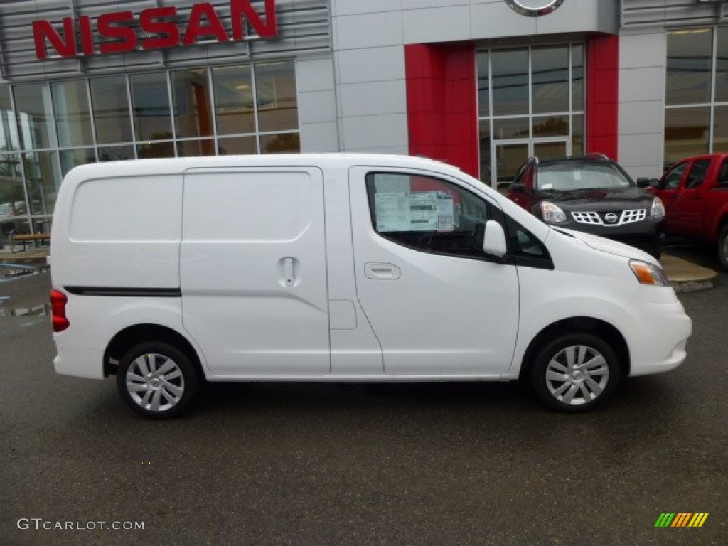 Fresh Powder White 2013 Nissan NV200 SV Exterior Photo #84462728