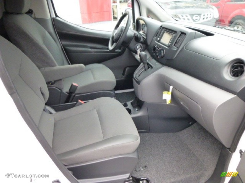 Gray Interior 2013 Nissan NV200 SV Photo #84462764