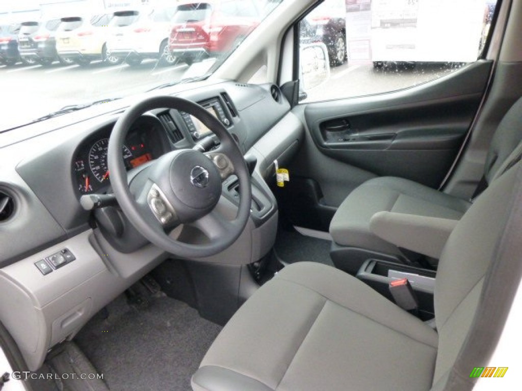 Gray Interior 2013 Nissan NV200 SV Photo #84462893