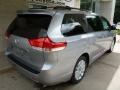 2013 Silver Sky Metallic Toyota Sienna XLE AWD  photo #2