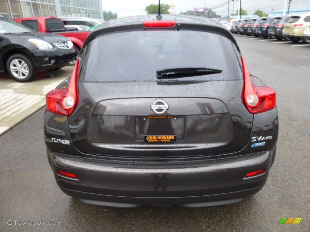 2013 Juke SV AWD - Metallic Bronze / Black/Silver Trim photo #6