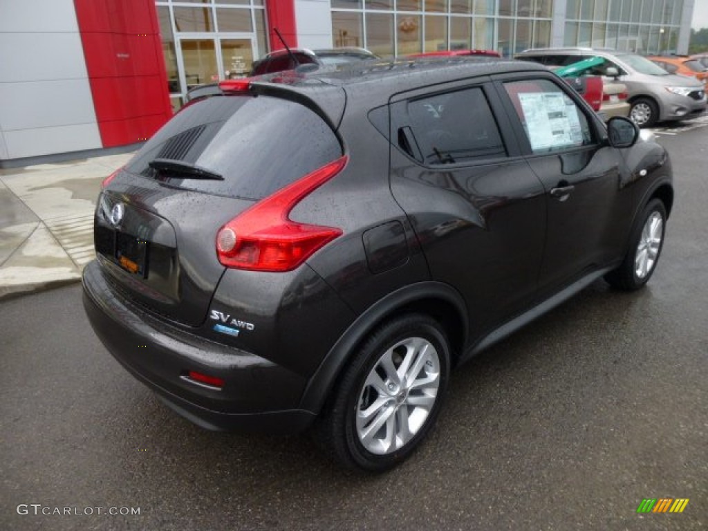 2013 Juke SV AWD - Metallic Bronze / Black/Silver Trim photo #7