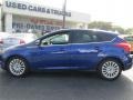 2012 Sonic Blue Metallic Ford Focus Titanium 5-Door  photo #3