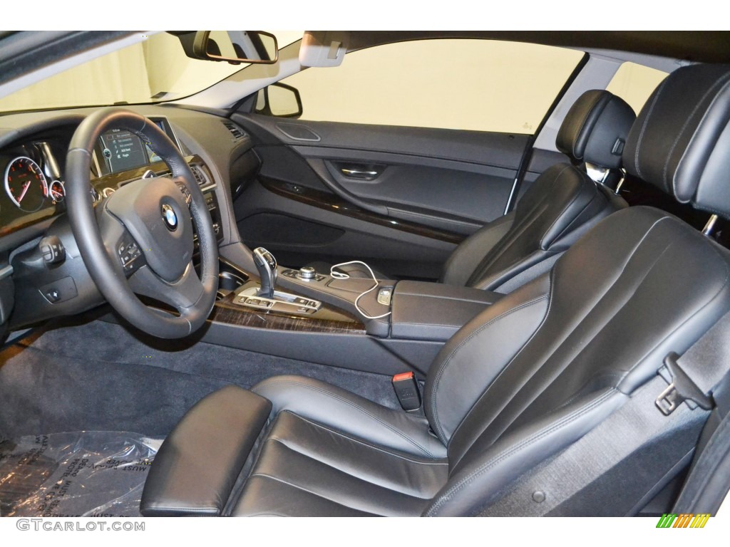2012 6 Series 650i Coupe - Mineral White Metallic / Black Nappa Leather photo #11
