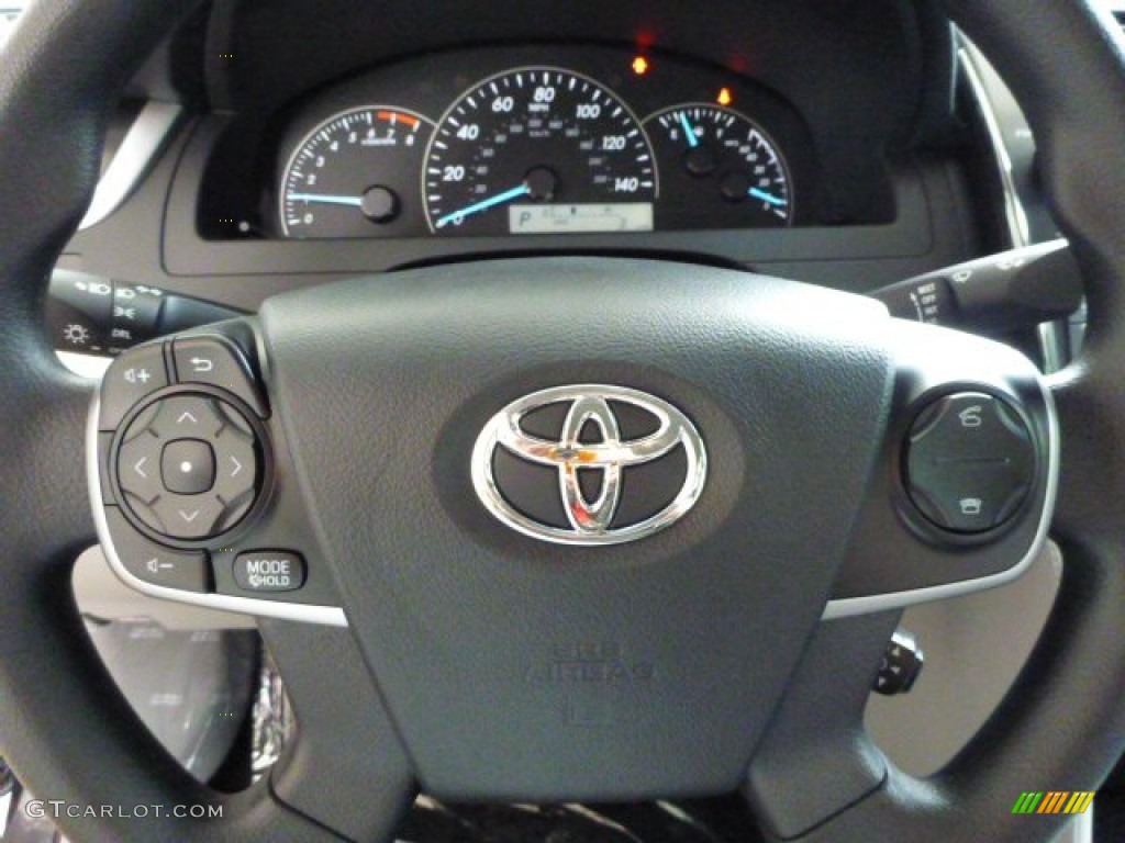 2013 Camry L - Magnetic Gray Metallic / Ash photo #17