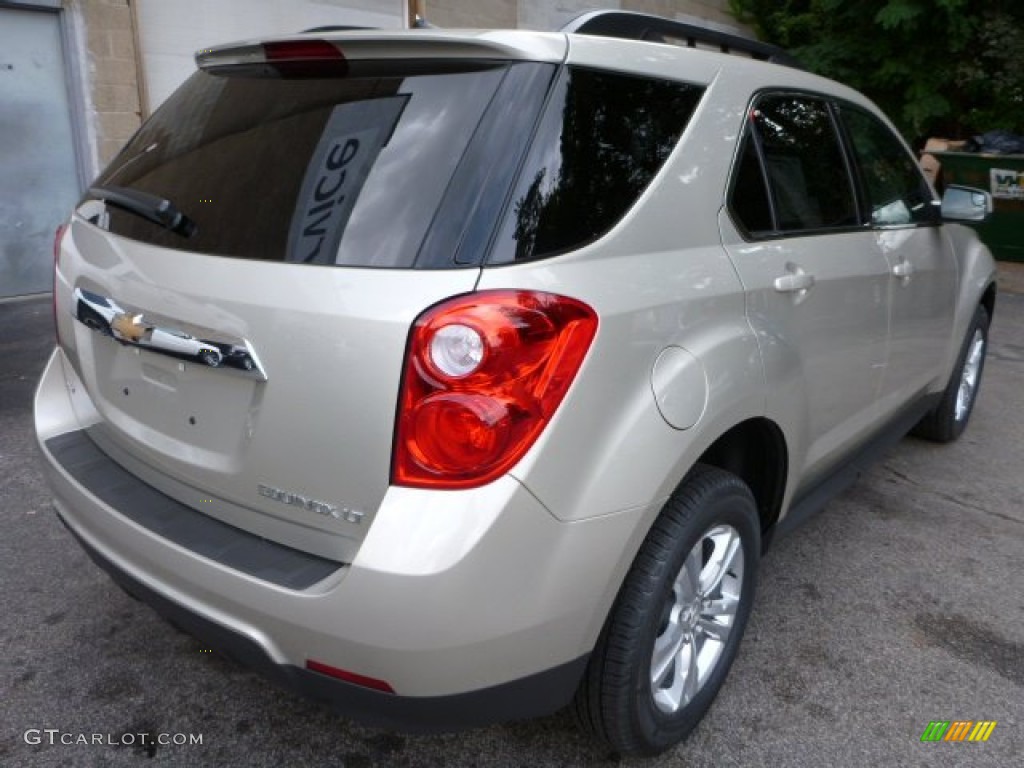2013 Equinox LT AWD - Champagne Silver Metallic / Jet Black photo #3