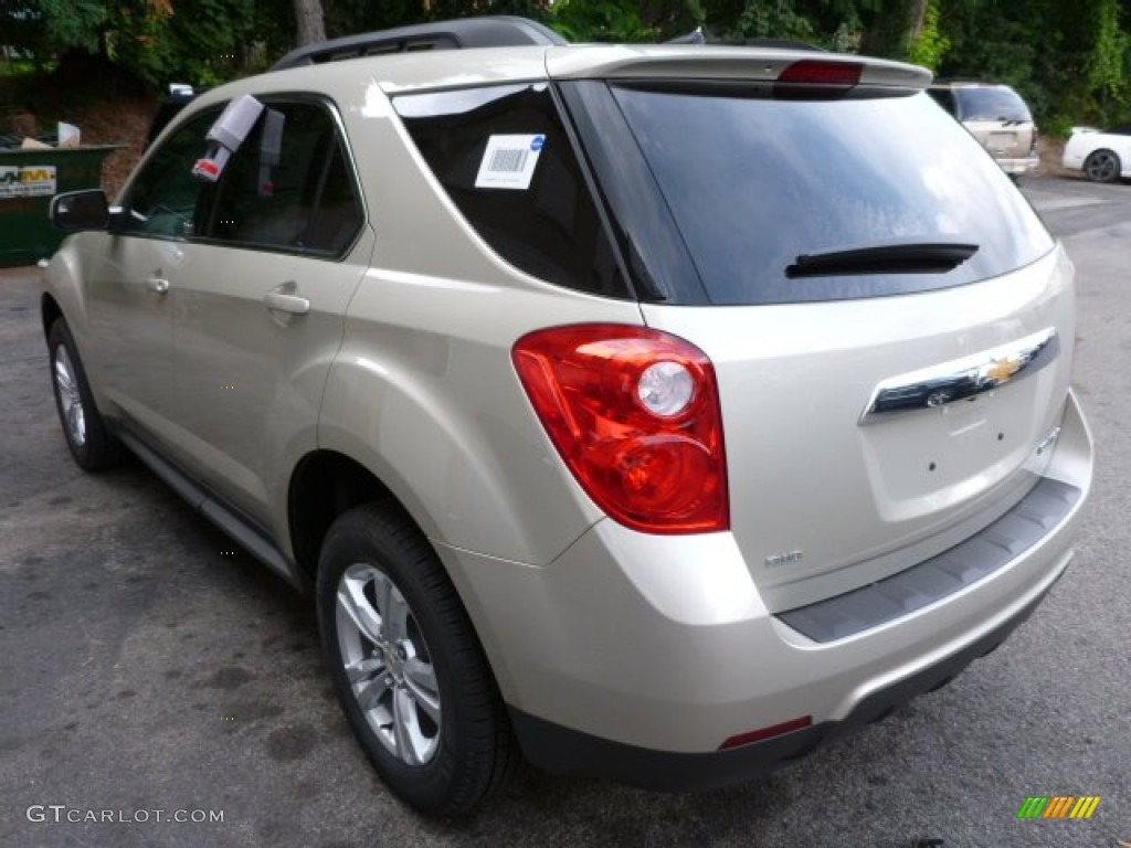 2013 Equinox LT AWD - Champagne Silver Metallic / Jet Black photo #5