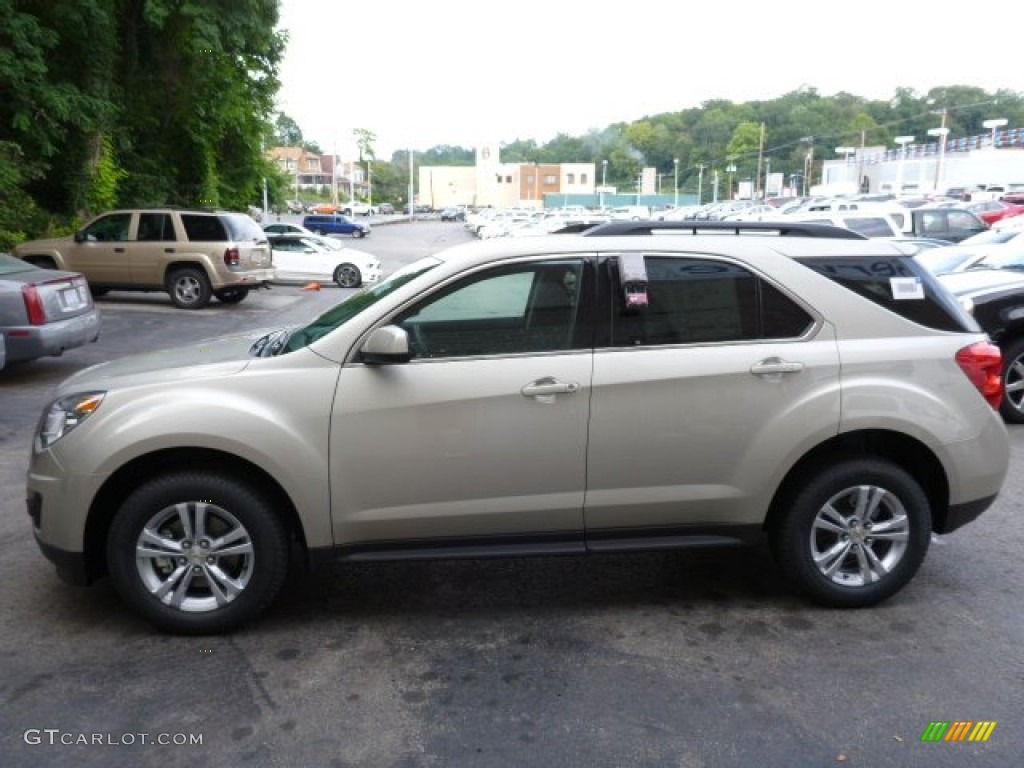 2013 Equinox LT AWD - Champagne Silver Metallic / Jet Black photo #6