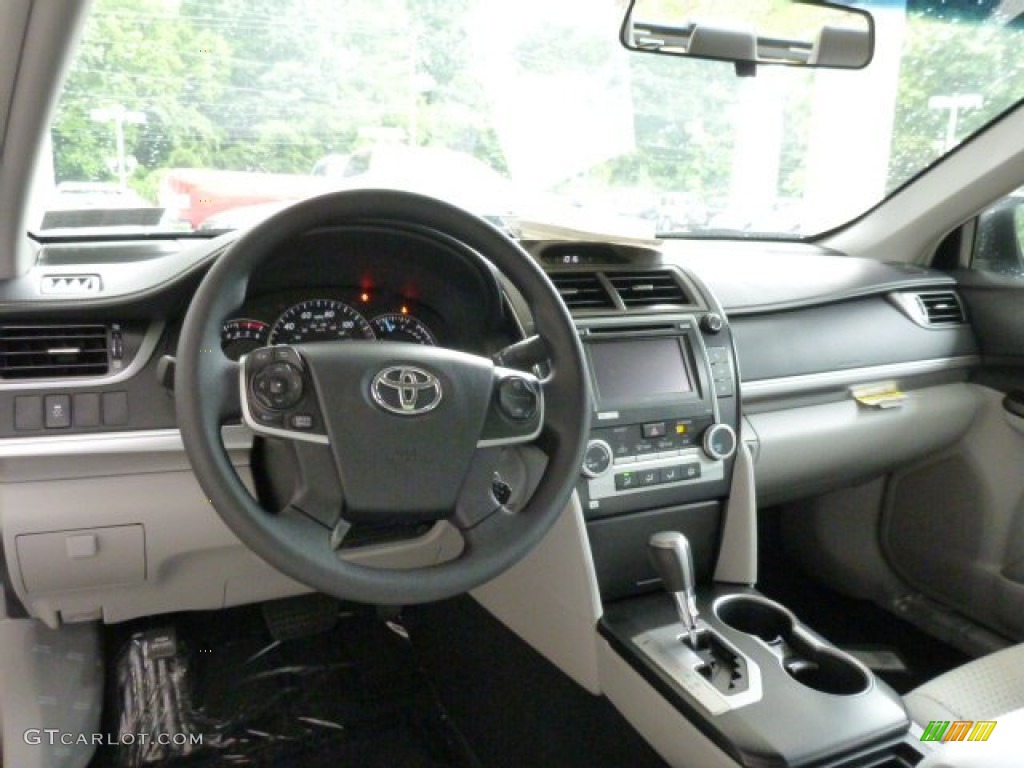 2013 Camry LE - Clearwater Blue Metallic / Ash photo #13
