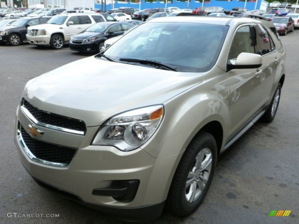 2013 Equinox LT AWD - Champagne Silver Metallic / Jet Black photo #7