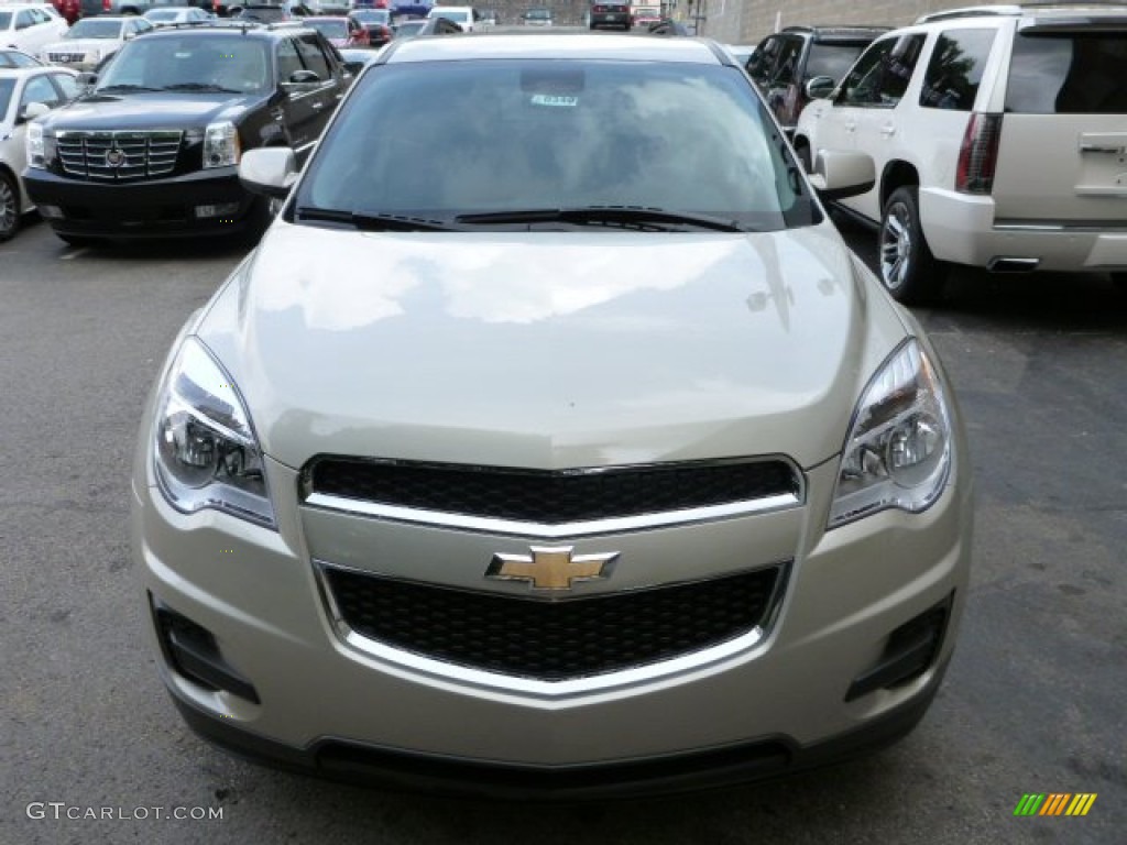 2013 Equinox LT AWD - Champagne Silver Metallic / Jet Black photo #8