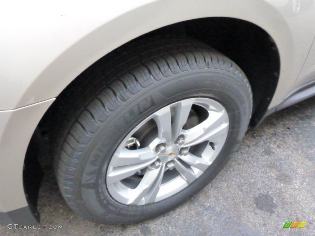 2013 Equinox LT AWD - Champagne Silver Metallic / Jet Black photo #9