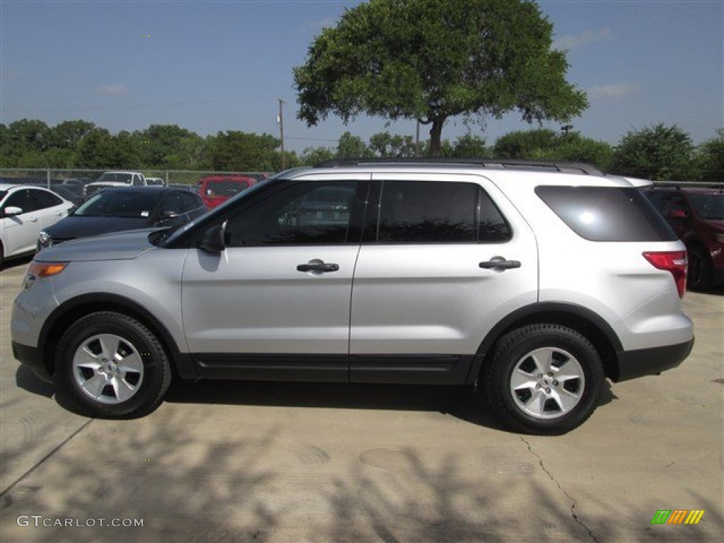 Ingot Silver 2014 Ford Explorer FWD Exterior Photo #84465150