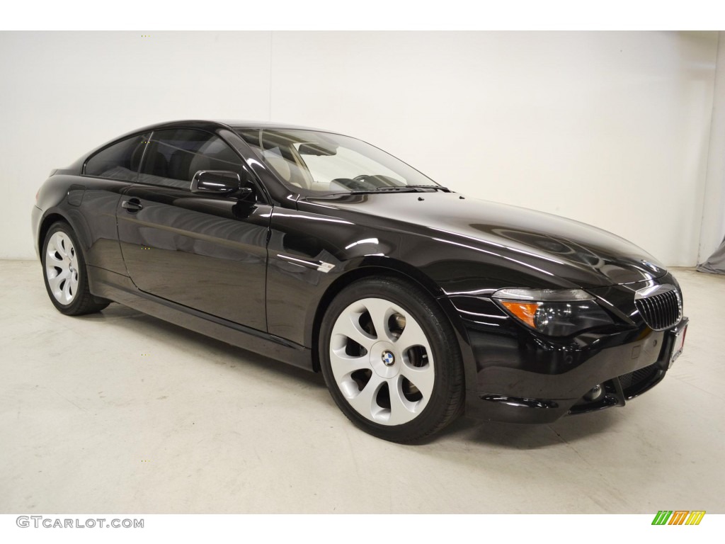 Jet Black 2007 BMW 6 Series 650i Coupe Exterior Photo #84465200