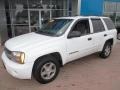 2002 Summit White Chevrolet TrailBlazer LS 4x4  photo #3